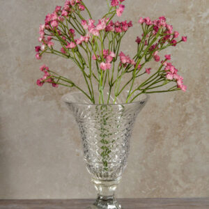 Cut Work Crystal Glass Urn