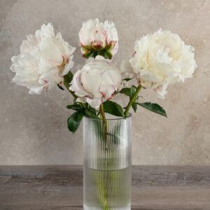 Pleated Glass Cylinder