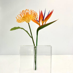 Modern Square Crystal Glass Vase